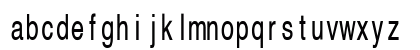 Regula Regular Lowercase Preview