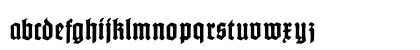 Gotenburg B Bold Lowercase Preview