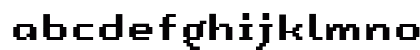 LomoCopy LT Std Medium Regular Lowercase Preview