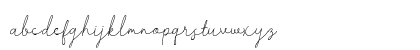 Asmara Regular Lowercase Preview