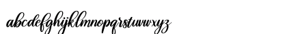 Beautiful Lovina Regular Lowercase Preview