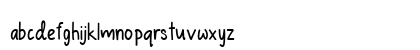 My Wish Regular Lowercase Preview