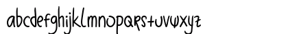 Balibong Regular Lowercase Preview