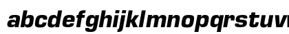 Europe Bold Italic Lowercase Preview