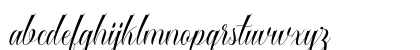 Cataline Script Regular Lowercase Preview