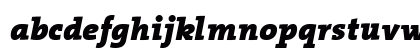 TheSerif Black Italic Lowercase Preview