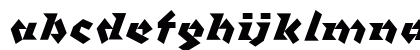 Klute Black Lowercase Preview