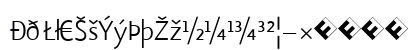 Eureka Sans Light Lowercase Preview