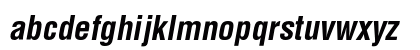 AGLettericaCondensedC Bold Italic Preview