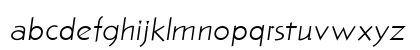 Pacific Regular Lowercase Preview