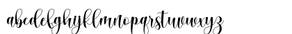 Mathilda Script Regular Lowercase Preview