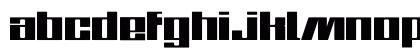 Zone Regular Lowercase Preview