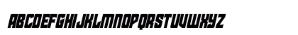 Star Guard Condensed Italic Condensed Italic Lowercase Preview
