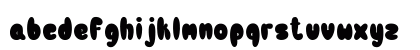 Bulb Regular Lowercase Preview