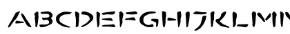 BOMBORA Regular Lowercase Preview