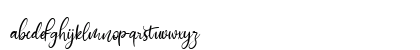 mathulesy Regular Lowercase Preview