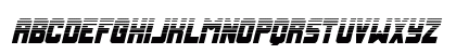 Urban Defender Halftone Italic Lowercase Preview