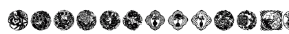 JW Floral Dings V.1 Regular Lowercase Preview
