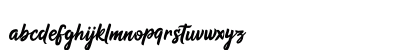 Rosala Regular Lowercase Preview