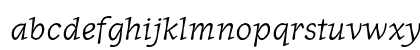 Journal RomanItalic Preview