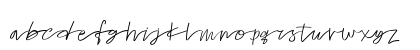 Tulisan Regular Lowercase Preview