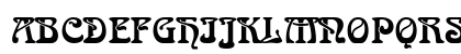 .VnArabiaH Regular Lowercase Preview