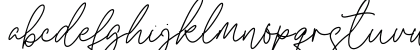 Mayree Griffith Regular Lowercase Preview
