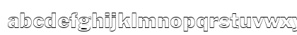 FranklinGotTRegOu1 Regular Lowercase Preview