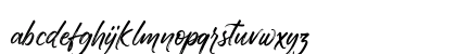 Walking Dream FREE Regular Lowercase Preview