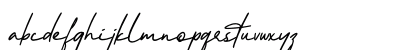 Valentine Soul Regular Lowercase Preview