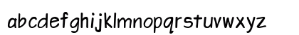 Yukon Font Regular Lowercase Preview