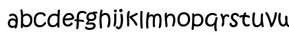 KristenITC Normal Lowercase Preview