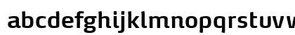 MaxDemiSerifLF-SemiBold Regular Lowercase Preview