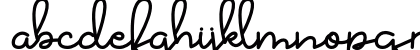The Street Regular Lowercase Preview