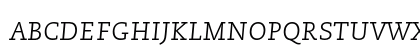 PMN Caecilia 46 Light Italic SC Lowercase Preview