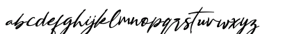 Bestowens Family Regular Lowercase Preview