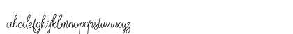 Jalisco Script Demo Regular Lowercase Preview