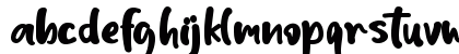Sweet Affogato Regular Lowercase Preview
