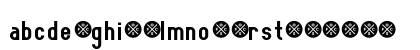 Elegrand Gothic Demo Bold Lowercase Preview