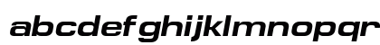 EuropeExt Bold Italic Lowercase Preview