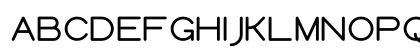Queental Regular Lowercase Preview