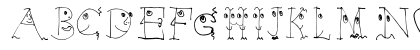 FacesAlphabetBeta Regular Preview