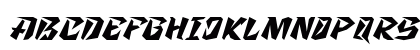 Zanden Regular Lowercase Preview
