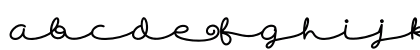 Skywave Free Regular Lowercase Preview