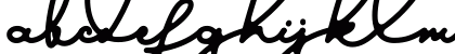 austinsigns Medium Lowercase Preview
