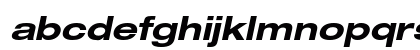 Helvetica Neue LT Pro 73 Bold Extended Oblique Preview