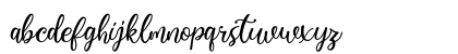 Virgiluna Regular Lowercase Preview