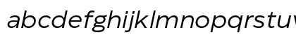 Eastman Trial Italic Lowercase Preview