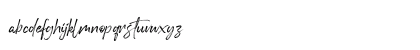 Carliman Regular Lowercase Preview