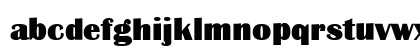 Britannic D Regular Lowercase Preview